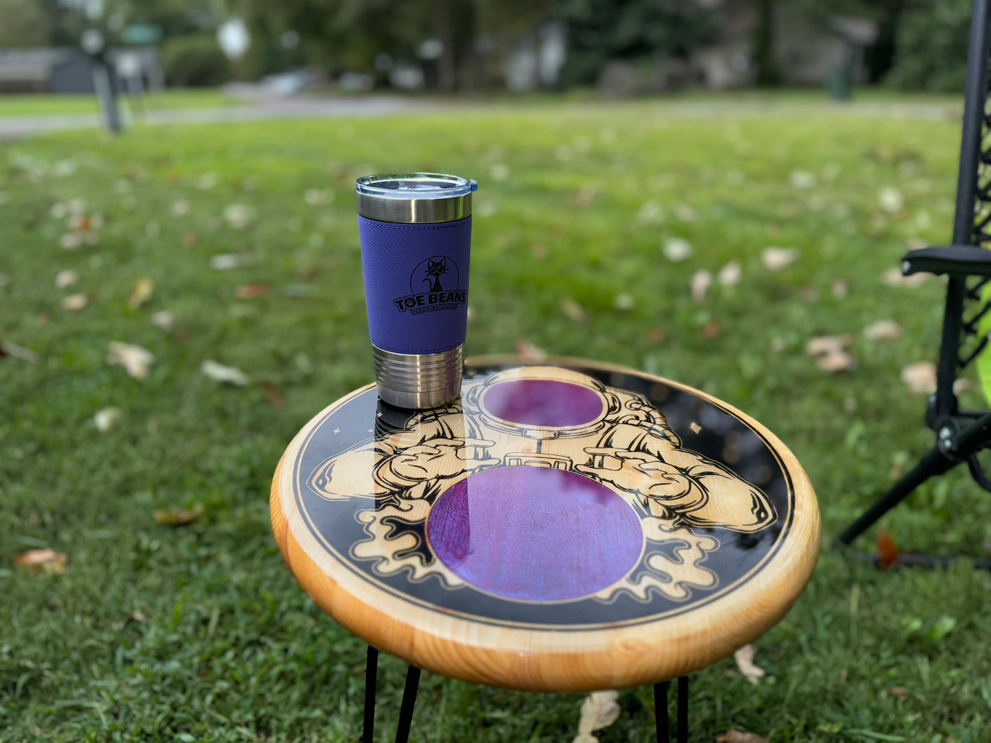 Sand Worm End Table