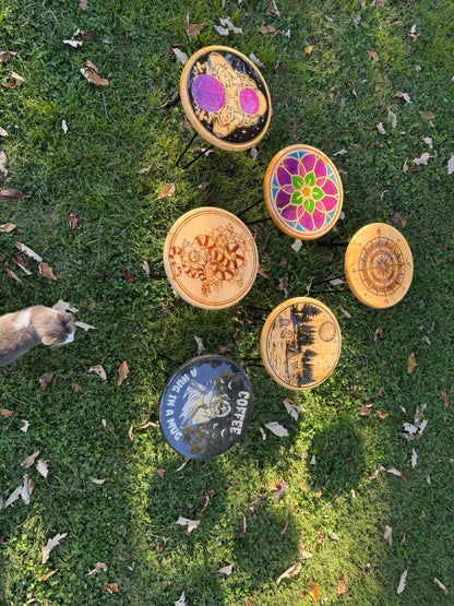 Sand Worm End Table